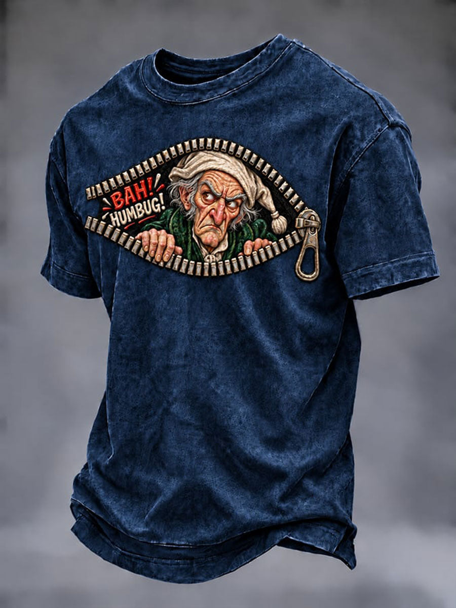 Men's Bah Humbug Print T-shirt