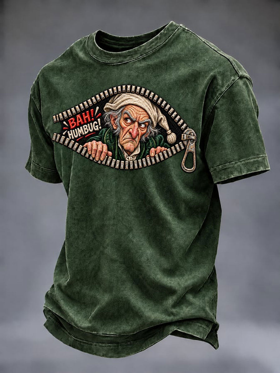 Men's Bah Humbug Print T-shirt