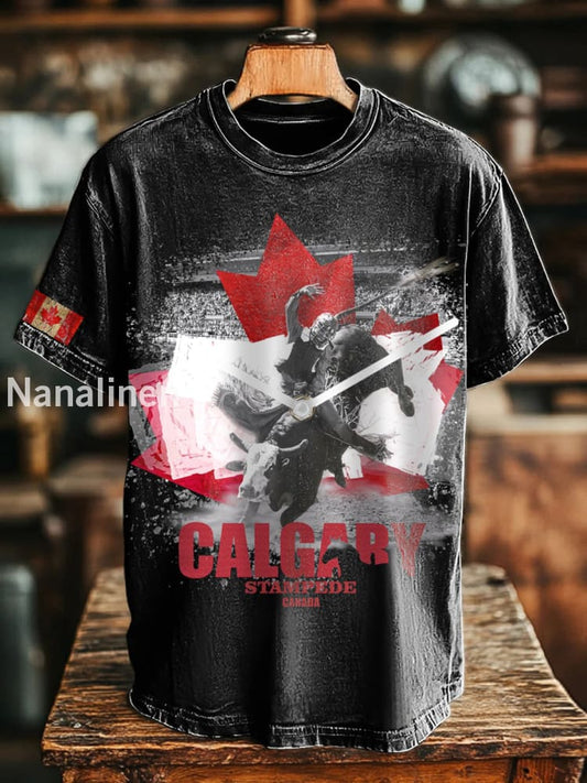 Unisex Calgary Stampede T-shirt Black / S