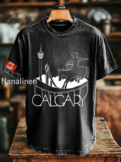 Unisex Calgary Stampede T-shirt Black / S