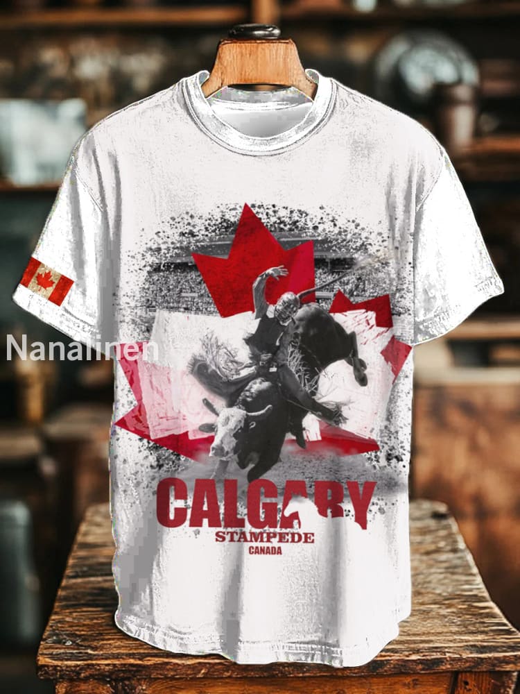Unisex Calgary Stampede T-shirt White / S