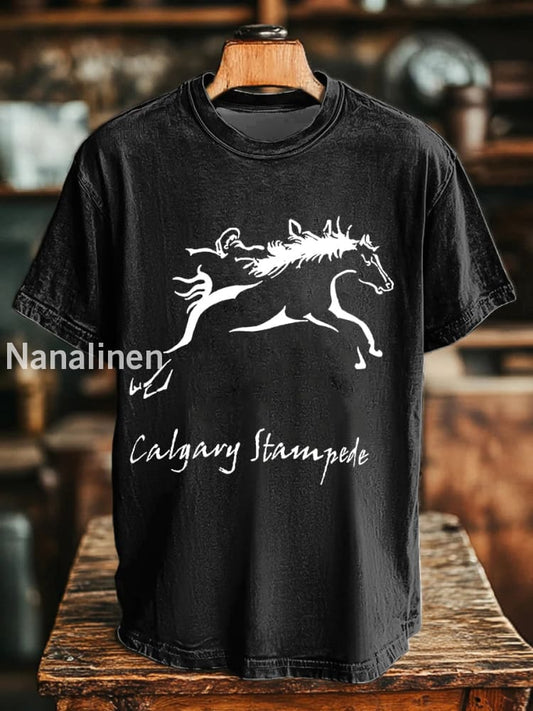 Unisex Calgary Stampede T-shirts Black / S