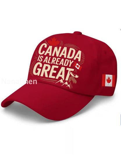 Unisex Canada Is Already Great Elbows Up Hat Red / JM