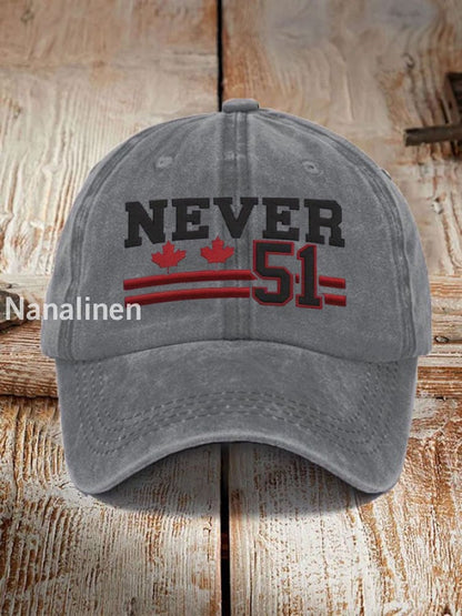 Unisex Canada Print Hat Gray / JM