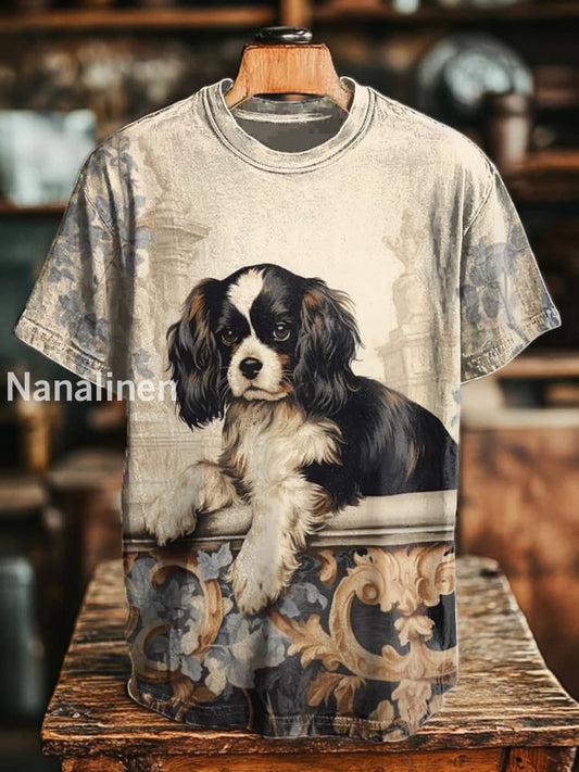 Unisex Cavalier King Charles Beagle T-shirts As picture / S