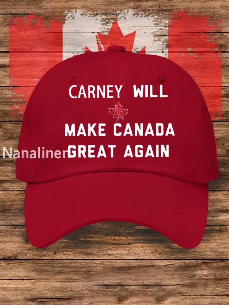 Unisex Defend Canada Hat Red / JM