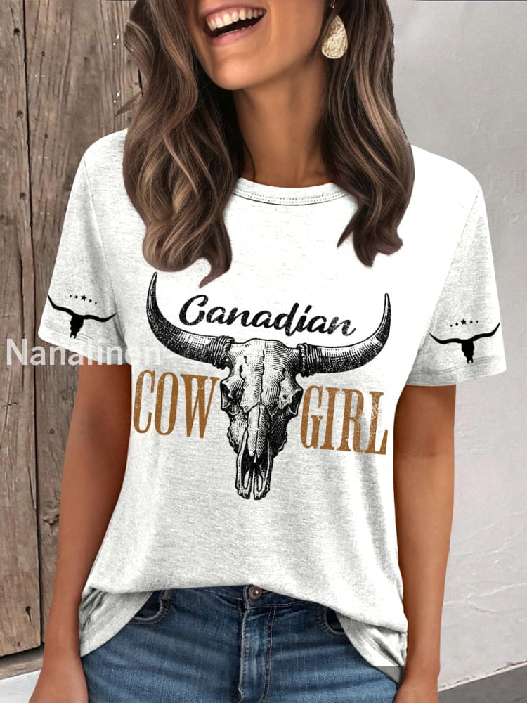 Women’s Calgary Stampede T-shirt White / S