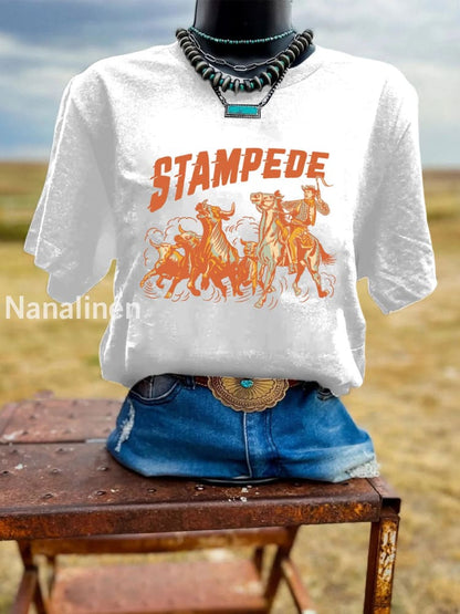 Women’s Calgary Stampede T-shirt White / S