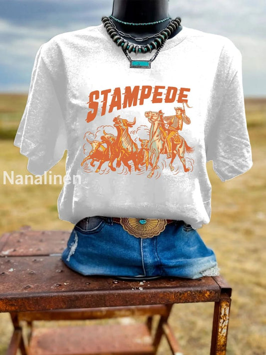 Women’s Calgary Stampede T-shirt White / S