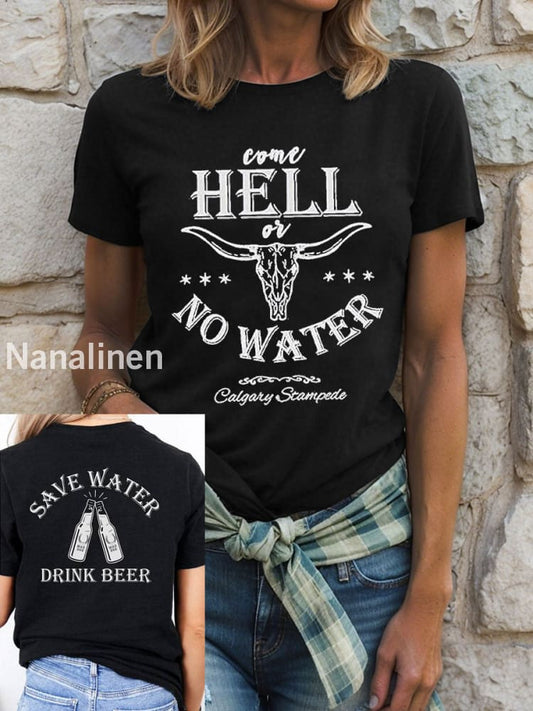 Women’s Calgary Stampede T-shirts Black / S