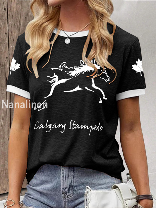 Women’s Calgary Stampede T-shirts Black / S