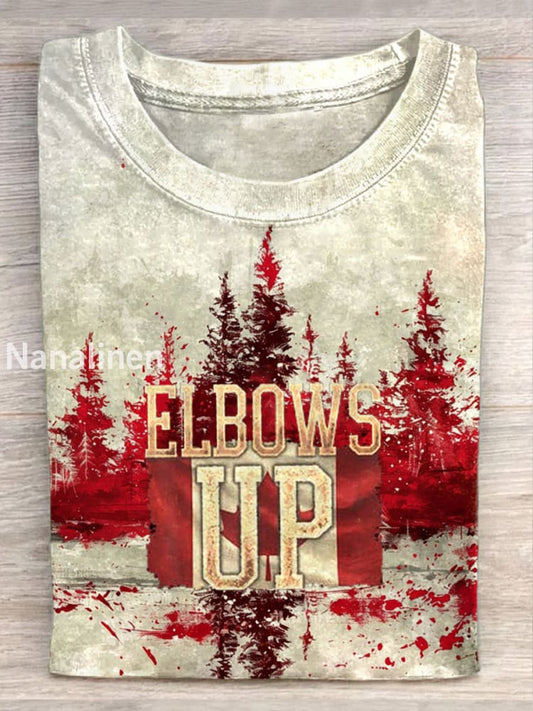 Women’s Canada Printed Casual Short Sleeve Shirt As picture / S