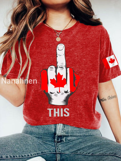 Women’s Defend Canada Tee Red / S